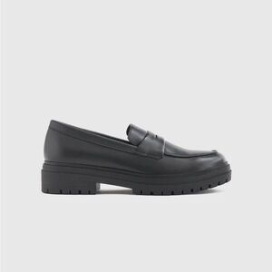 Quince Black Loafers